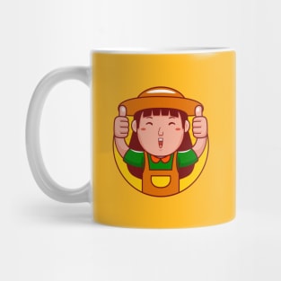 Farmer Woman Mug